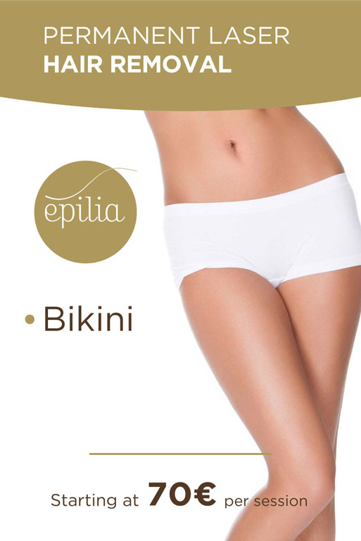 Laser hair removal bikini