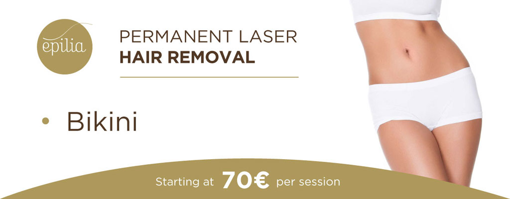 Laser hair removal bikini