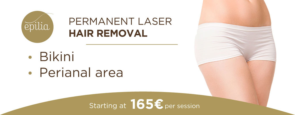 Laser hair removal packages perianal area and bikini